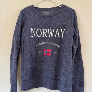 Blue Norway Sweatshirt